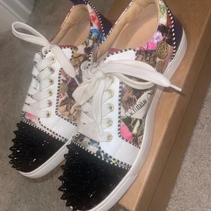 COPY - christian louboutin louis junior spikes sneaker